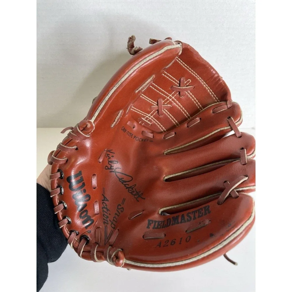Wilson Fieldmaster A2610 Baseball Glove‎ Kirby Puckett Snap Action youth 8-13